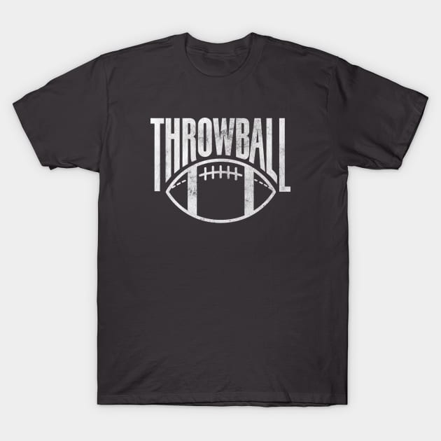 Throwball Practice T-Shirt by Wright Art